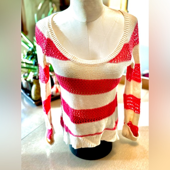 ROXY STRIPED LIGHTWEIGHT SWEATER - Picture 4 of 8